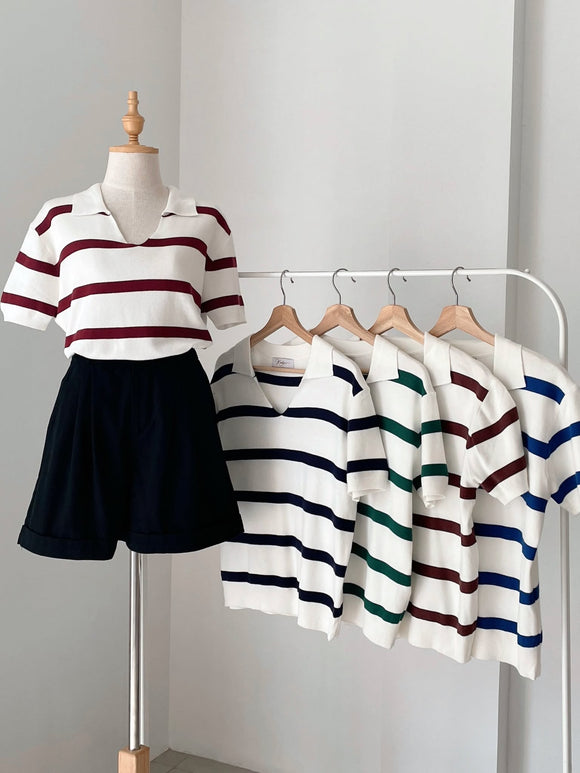 Quinn Stripe Knit Top