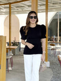 Elna Luxe Puffsleeve Top