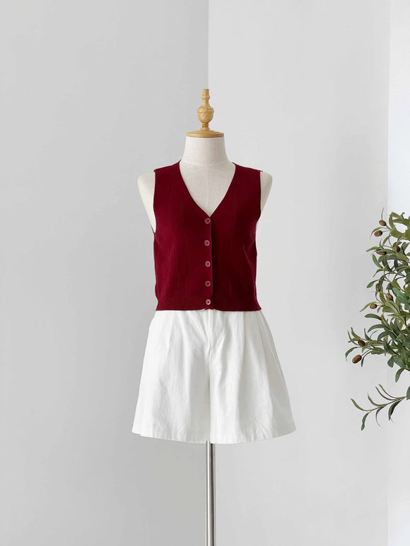 Lamar Sleeveless Knit Top