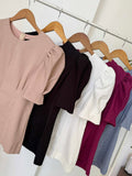 Elna Luxe Puffsleeve Top
