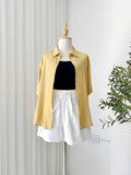 Eby Buttondown Collared Top