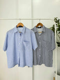 Briar Collared Stripe Top