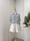 Briar Collared Stripe Top