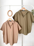 Philine Collared Top