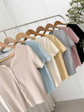 Ozzie Buttondown Knit Top