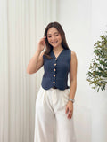 Heath Premium Vest Knit Top