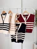 Gema Premium Stripe Knit Top