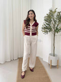 Gema Premium Stripe Knit Top