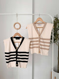 Gema Premium Stripe Knit Top