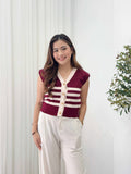 Gema Premium Stripe Knit Top