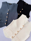 Heath Premium Vest Knit Top