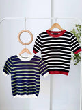 Gaile Stripe Knit Top
