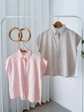 Kat Collared Stripe Top