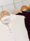 Mazen Textured Knit Top