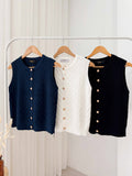Maci Textured Knit Top