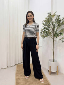 Larny Premium Belted Trouser Pants