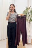 Denzel Premium Belted Trouser Pants