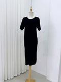 Molina Two-Tone Knit Dress