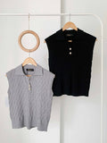 Mazen Textured Knit Top