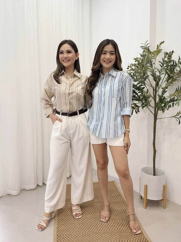 Liora Longsleeve Stripe Top