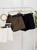 Brecken Premium Belted Shorts