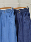Patrick Garterized Denim Pants