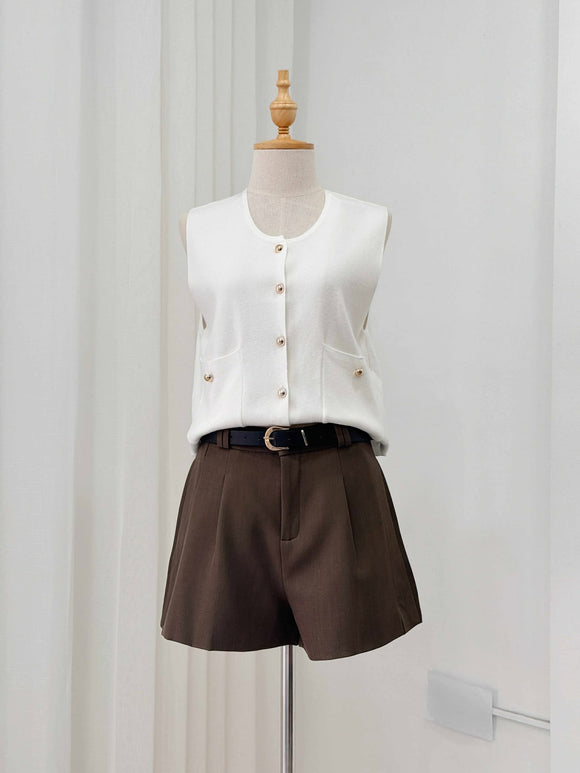 Brecken Premium Belted Shorts