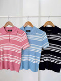 Adora Stripe Knit Top