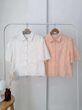 Nayah Premium Eyelet Top