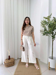Wally Collared Knit top