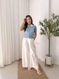 Harren Collared Knit Top