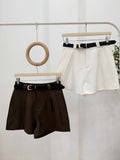 Brecken Premium Belted Shorts