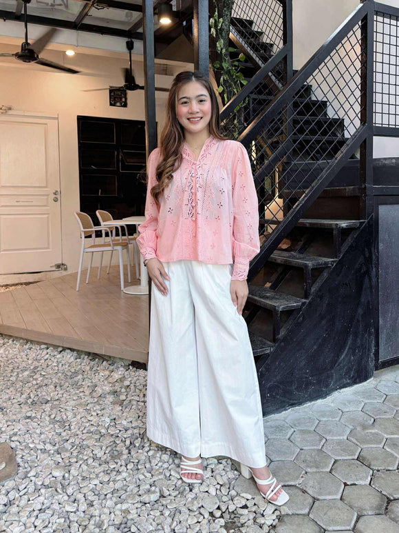 Lyora Premium Eyelet Top