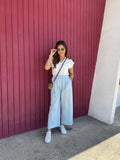 Elvyra V-Neck Cotton Top