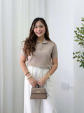 Wally Collared Knit top