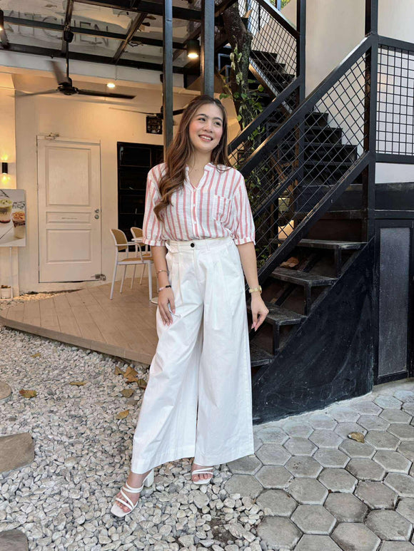 Arissa 3/4 Stripe Top