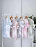 Lukah Buttondown Stripe Top