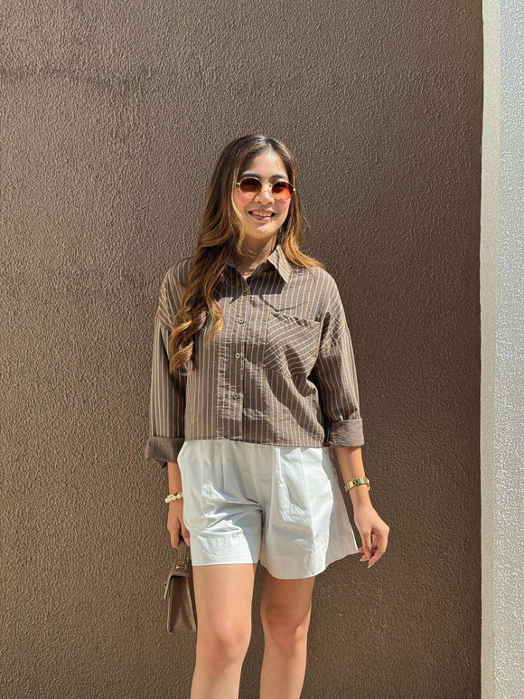 Jardy Buttondown Stripe Top