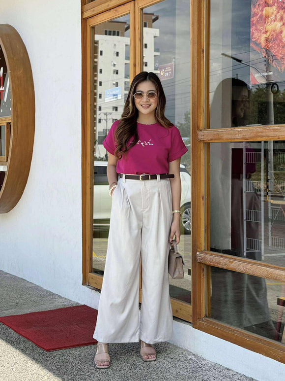 Aston Belted Trouser Pants