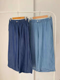 Greg Garterized Denim Pants