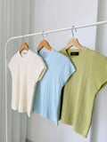 Sarya Textured Knit Top