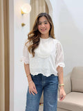 Rena Premium Eyelet Top