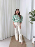 Lyrica Premium Floral Eyelet Top