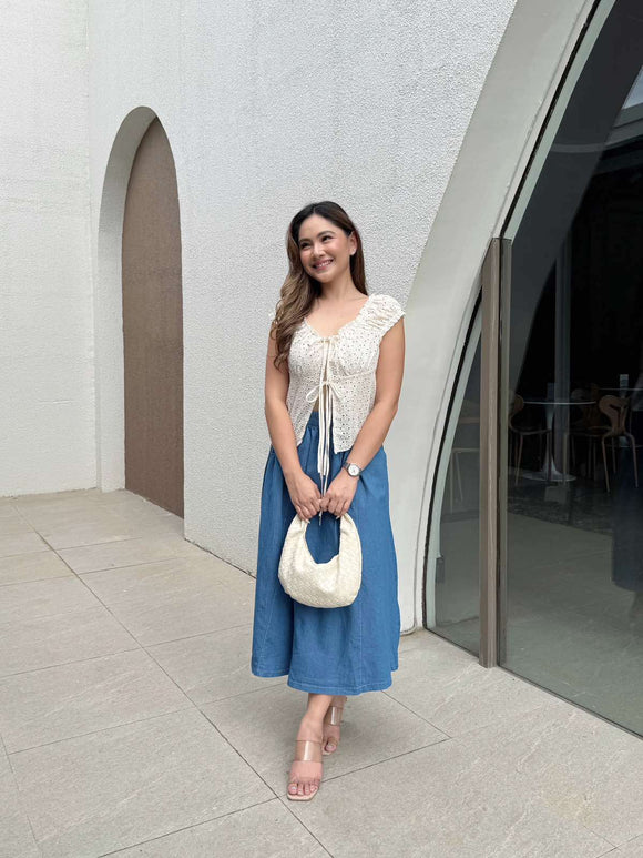 Brylen Eyelet Top