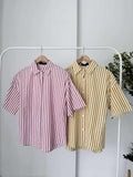 Dayna Collared Stripe Top