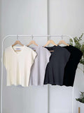 Tafari V-Neck Knit Top