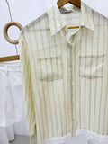 Selvyn Longsleeve Stripe Top