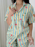 Omni Premium Silk Sleepwear(Coordinates)