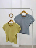Maryn V-Neck Cotton Top