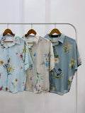 Layka Floral Buttondown Top